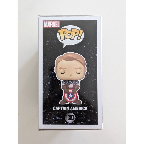 Funko Pop Captain America Steve Rogers Upper Deck Funko Redemption #1383 - Picture 3 of 5